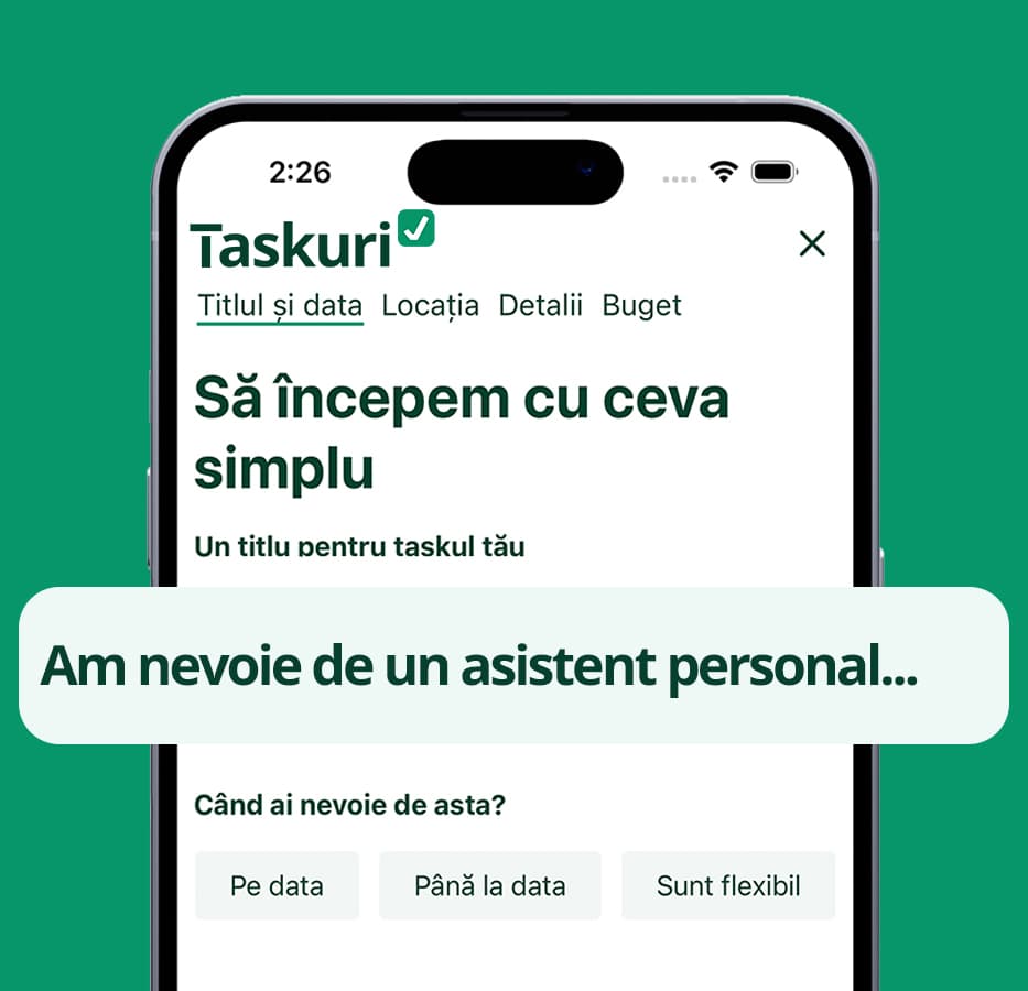 Postează un task pe Taskuri