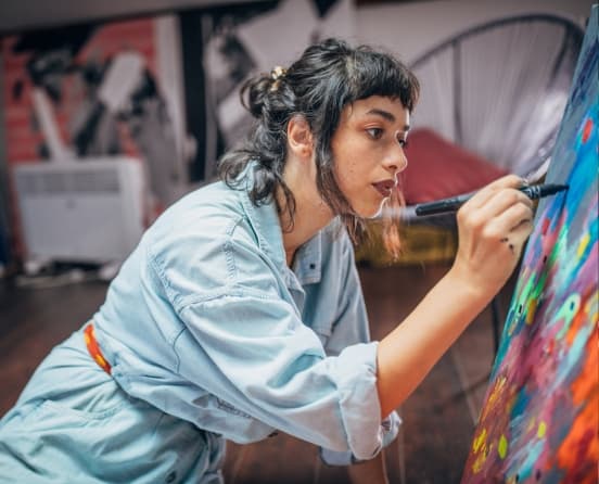 I am painting