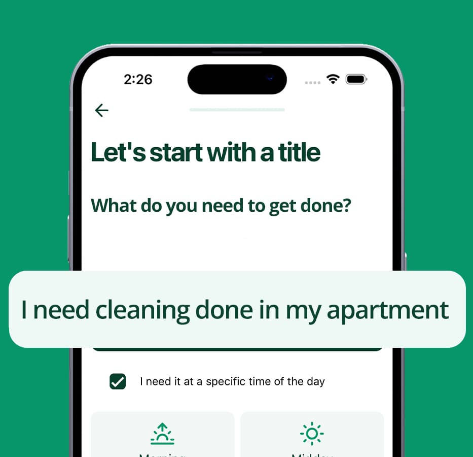 Post a task on Taskuri